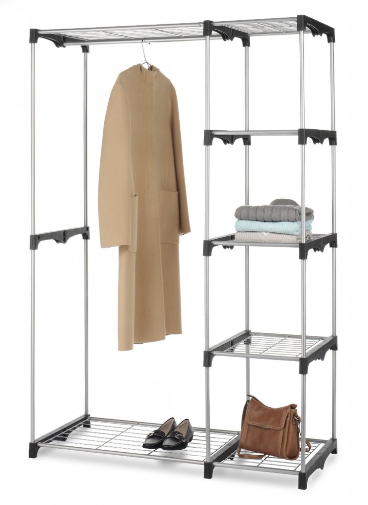 Closet Organizer - Cloth hanging and Sweater hanging shelf