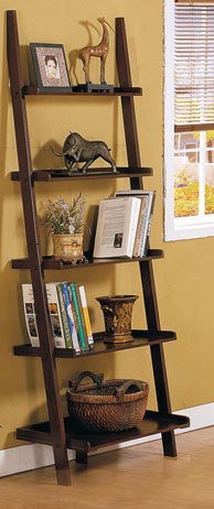 brown shelf