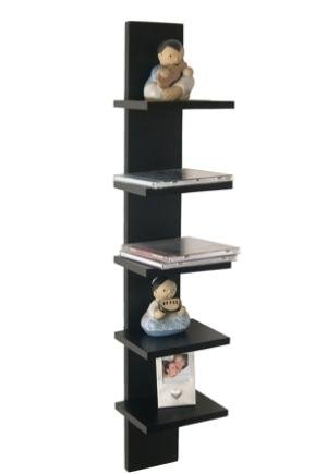  5 Tier - Column Spine Wall Ladder Shelf - 