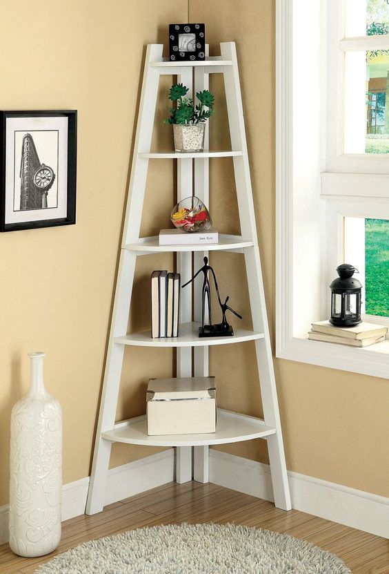 8 DIY Ladder Shelf Decorating Ideas to Style your Home Decor