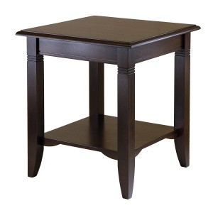 Classic Nolan end Table with shelf