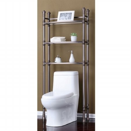 bathroom ladder shelf space saver