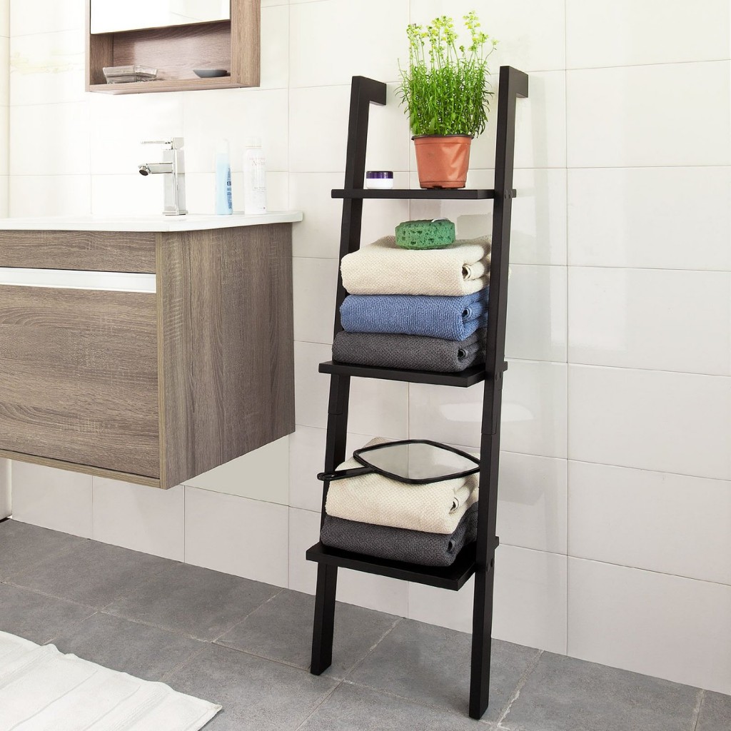 11 Best Bathroom Ladder Shelves for toilet storage-reviews