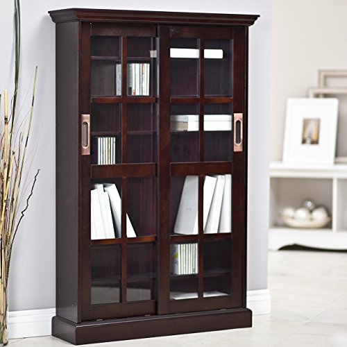 Top 12 Bookcases With Glass Doors Of, White Bookcase With Sliding Glass Doors